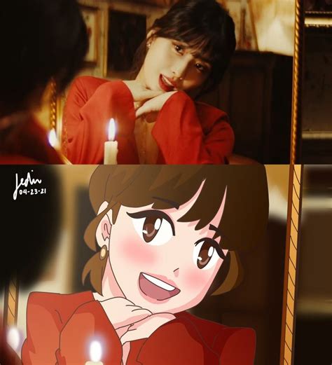 Twice Momo Kura Kura Fanart Fan Art Anime Momo