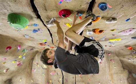 Grand opening of the new climbing wall at UT – Collective Vision ...