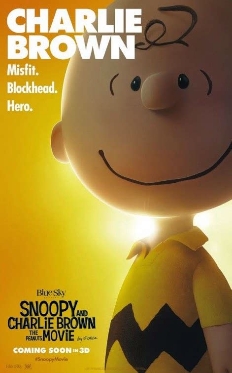 Snoopy and Charlie Brown The Peanuts Movie – New Character Posters : Teaser Trailer