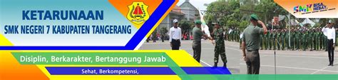 Informasi Ppdb Smkn 7 Kabtangerang Tahun 2018 Smkn 7 Kab Tangerang