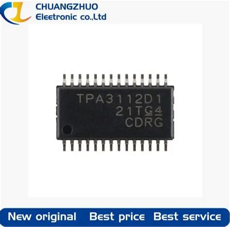 1Pcs New Original TPA3112D1PWPR TPA3112D1 HTSSOP 28 EP 4 5mm Audio