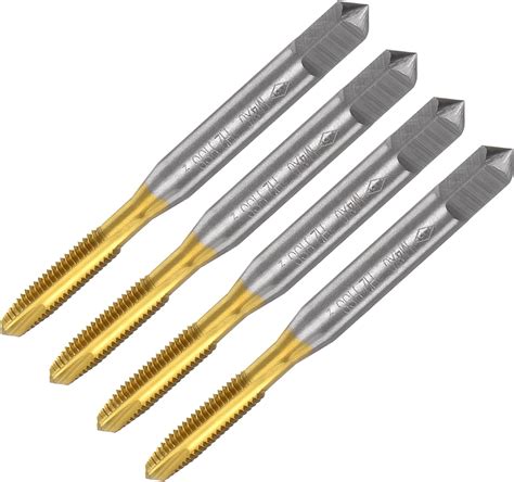 Amazon Uxcell 4pcs Spiral Point Plug Taps M4 X 0 7 Metric Thread