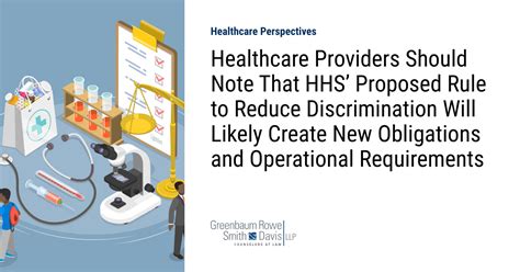 Healthcare Providers Should Note That Hhs Proposed Rule To Reduce