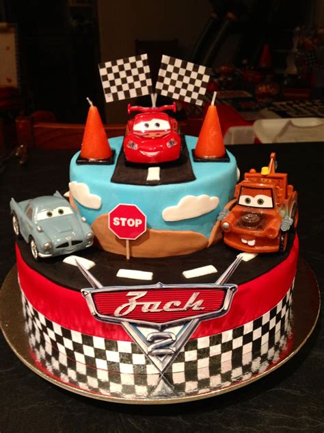 Pin By Teneile Meehan On Disney Cars 2 Party 2013 Cars Birthday Cake Disney Cars Cake Disney