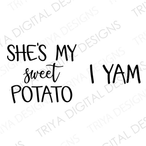 Shes My Sweet Potato Svg Etsy