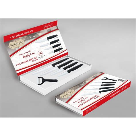 Set 4 Cutite Ceramica Curatator Legume Royalty Line RL C4B Maner