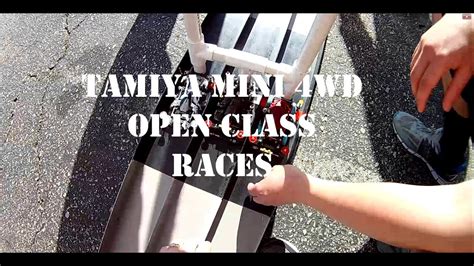 Tamiya Open Class Mini 4wd Races At Pacific Coast Hobbies Usa 4 10 16 Youtube