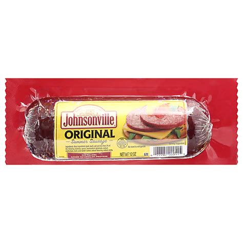 Johnsonville Original Summer Sausage Oz Summer Sausage Snacks