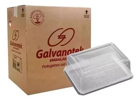 10un Embalagem Bolo Retangular G78m 5kg Galvanotek Promoção Frete grátis