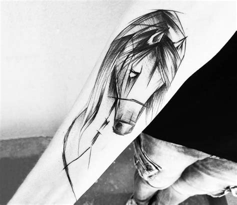 Head Horse tattoo by Inne Tattoo | Post 16854