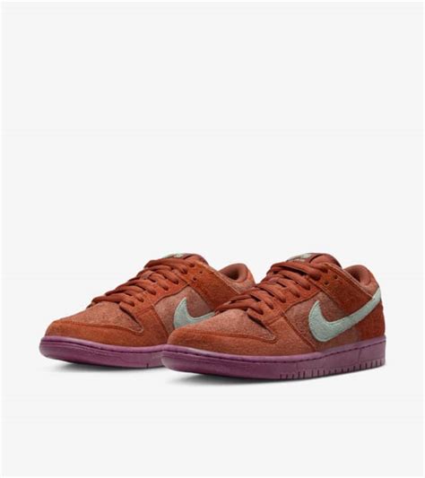 Nike Sb Dunk Low Mystic Red And Rosewood Dv Release Date