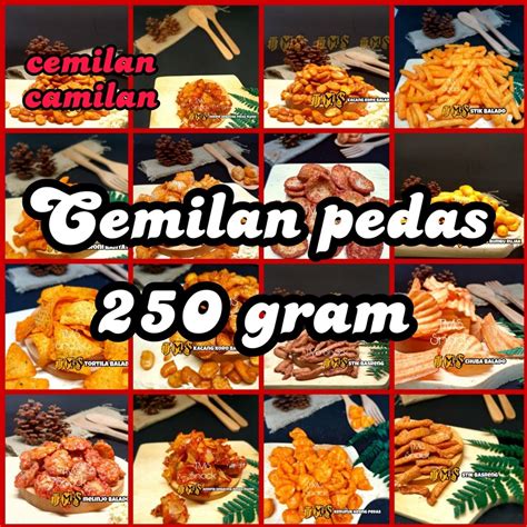 Jual Terlaris Snack Kiloan Makanan Ringan Serba Pedas Gram Jajanan