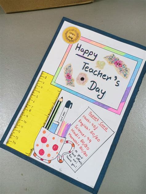 Teacher's day card ideas 💗💗 in 2024 | Happy teachers day card, Teachers ...