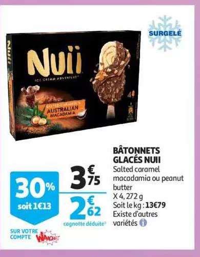 Offre Les Glaces Nuii Chez Carrefour