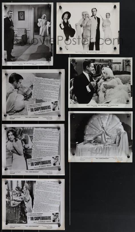 EMoviePoster Image For 4p1065 CARPETBAGGERS 15 8x10 Stills 1964