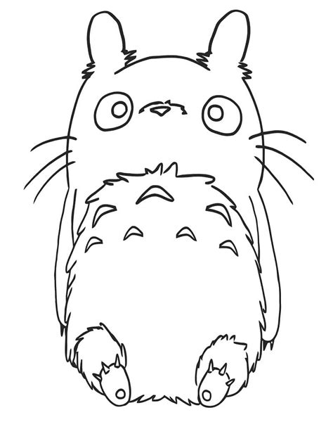 Tô màu Totoro Ngộ Nghĩnh Trang Tô Màu Cho Bé