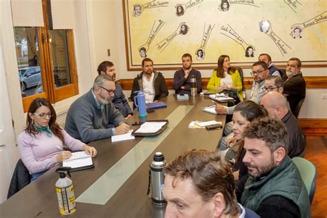 Martín Piaggio Encabezó La Reunión De Gabinete Semanal Municipalidad Gualeguaychú Entre Ríos