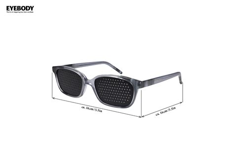 The Eyebody Pinhole Glasses (grey frame) – Eyebody