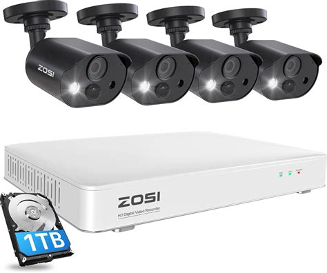 Amazon Zosi C Outdoor Indoor Home Security Camera System With