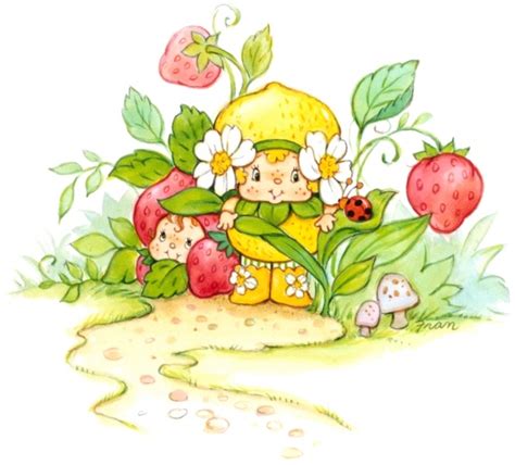 Classic Strawberry Shortcake Berrykins Strawberry Shortcake Cartoon