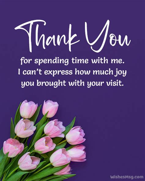 Thank You For Visiting Messages For Different Occasions Wishesmsg