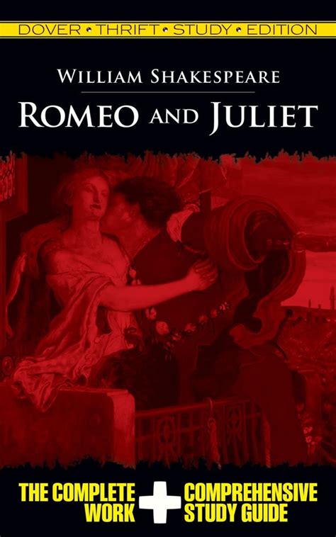 Romeo And Juliet Dover Thrift Study Edition Shakespeare William