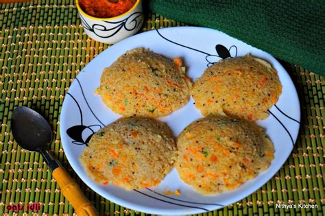 OATS IDLI Recipe | nithyaskitchen