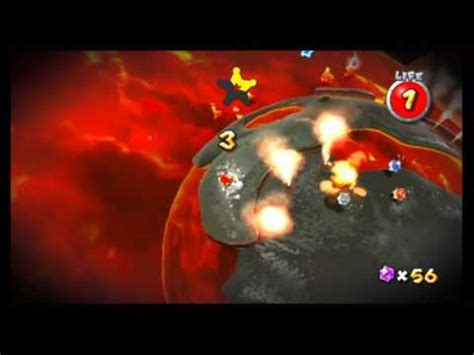 Super Mario Galaxy Playthrough Melty Molten Galaxy Lava Spire