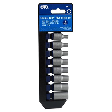 External Torx PLUS Socket Set 8 Pc By OTC Tools And Equipment