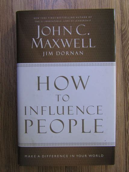 John C Maxwell How To Influence People Cumpără