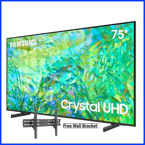 Samsung 75 Class Cu8000 Series Led 4k Uhd Smart Tizen Tv 59 Off