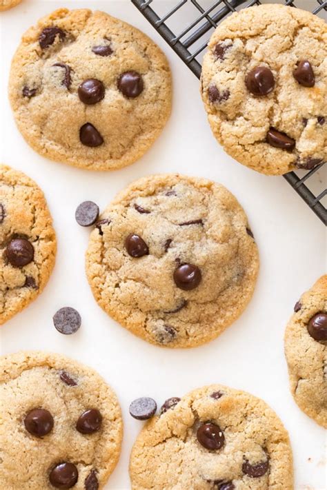 Almond Flour Chocolate Chip Cookies A Saucy Kitchen