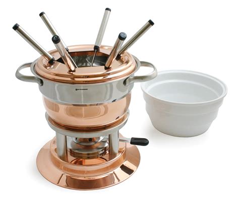 Copper Fondue Set Lausanne Swissmar