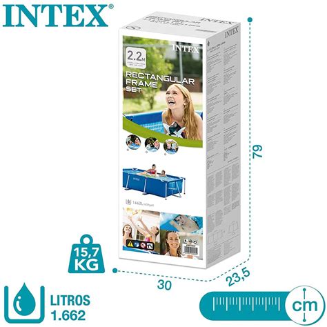 Intex Rectangular Frame Pool X X Cm Poolpanda