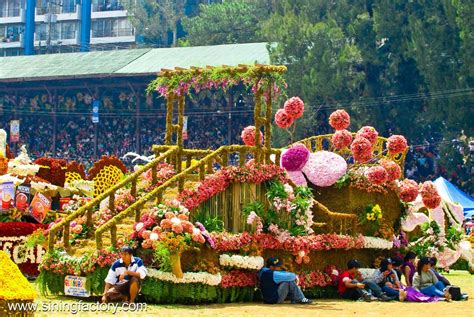 Panagbenga Festival 2012 Grand Flower Float Parade Sining Factory