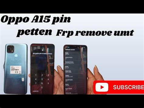 Oppo A Pin Petten Remove Umt Letest Security Oppo A S Hard