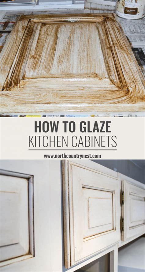 How to Glaze Kitchen Cabinets