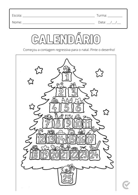 25 Atividades De Natal Para Imprimir E Colorir Em Pdf