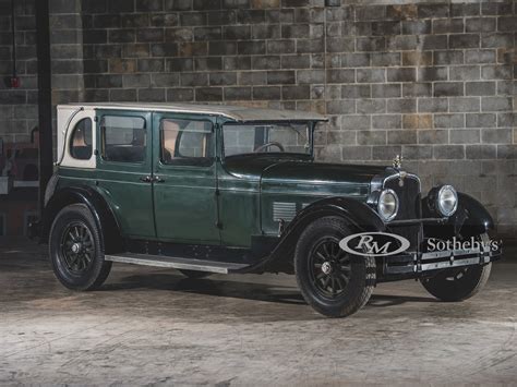 1926 Stutz Model Aa Vertical Eight Brougham By Brewster The Guyton Collection Rm Sotheby S