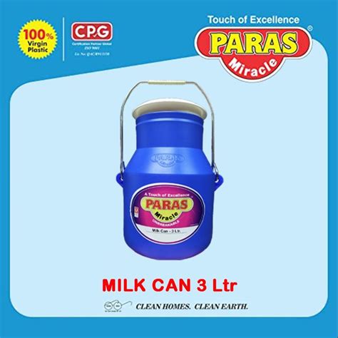 Paras 3 Ltr Milk Can At Best Price In Keshod By Shivam Sales