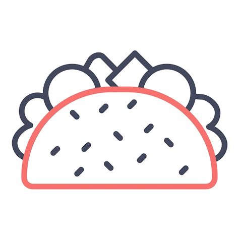 Premium Vector Taco Vector Illustration Style