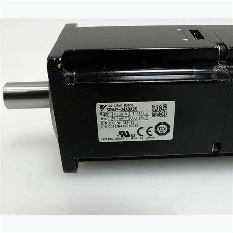 One Yaskawa Used Servo Motor Sgmjv Ada C Free Shipping Ebay