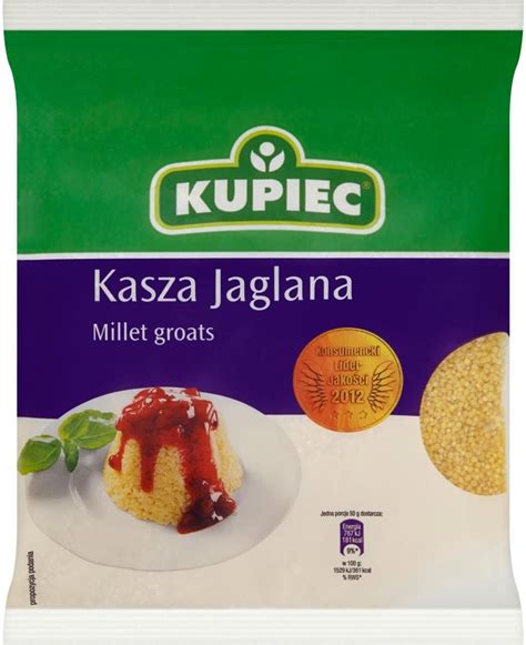 Kupiec Kasza Jaglana G Folia Ceny I Opinie Ceneo Pl