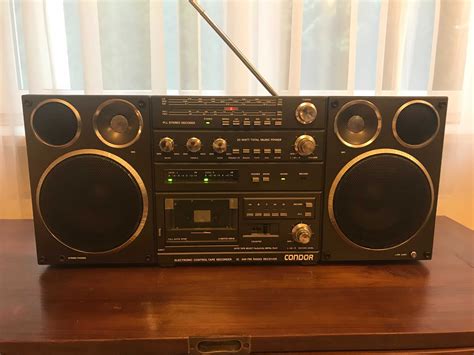 Radiomagnetofon Unitra Condor RM 820 S czarny Warszawa Ursynów OLX pl