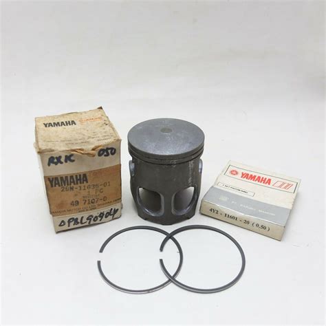 Yamaha RX135 RXK RXking RX King Piston And Ring Kolben 0 50 NOS Genuine