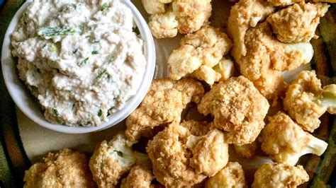 Buffalo Cauliflower With Ranch Dipping Sauce