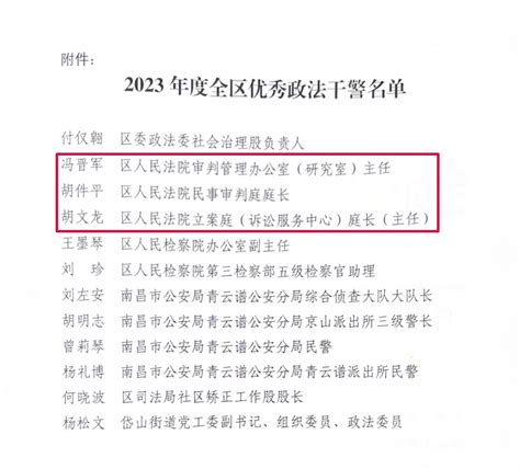 喜报丨我院三名干警荣获2023年度全区优秀政法干警澎湃号·政务澎湃新闻 The Paper