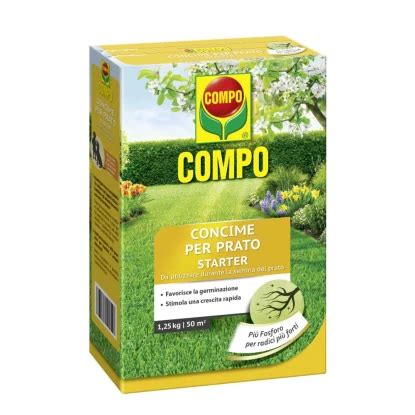 Concime Per Prato COMPO Floranid Starter 1 25 Kg OBI