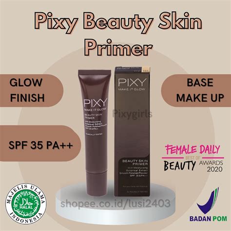 jual pixy beauty skin primer  pixy   glow  skin shopee