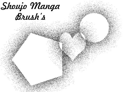 Shoujo Manga Brush By Castymaat On Deviantart